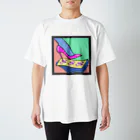 Mieko_KawasakiのMONEY MONEY MONEY / お金とキャリアとハイヒール Regular Fit T-Shirt