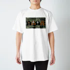 Familyのキャバリア Family＊cavalier_T (camouflage) Regular Fit T-Shirt