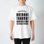 SANKAKU DESIGN STOREのもう限界！働きたくない！ 黒/前面 Regular Fit T-Shirt