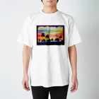 His-kのサーフ Regular Fit T-Shirt