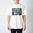 uepooonの懐かしの舞浜駅ホーム　メルヘン スタンダードTシャツ