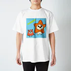 砂糖６杯分のヒトデとメンダコのコスプレ スタンダードTシャツ