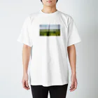 ROOM427のピクセルトラベラー・Tシャツ（草原） Regular Fit T-Shirt