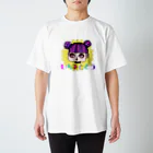 🐼🌈🌈いちみととう💜💙💚💛の夢団子ピンクちゃん スタンダードTシャツ