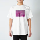 ▫ぬんちゃこ▫のピンクアクリル絵の具。 Regular Fit T-Shirt