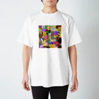 prunelleのカラフルアイスクリーム Regular Fit T-Shirt