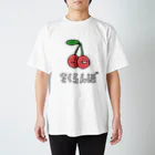 UNISTORE2のラッキーキャラクター「さくらんぼ」 Regular Fit T-Shirt
