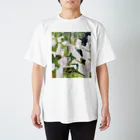 peyopeyoのばらの生垣(春) Regular Fit T-Shirt