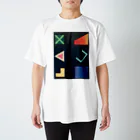 Futsutsuka_Monoの□ △ × Regular Fit T-Shirt