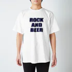 aioini-oのROCK　AND　BEER　ロックアンドビール Regular Fit T-Shirt