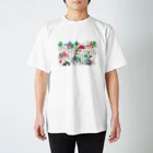 いぬけんやさんのいぬまちほのほのタイム Regular Fit T-Shirt