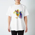 HoneyMonsterのかなでる！キンナラちゃん！ Regular Fit T-Shirt