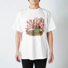 しろくまうのかめたろ Regular Fit T-Shirt