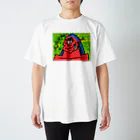 🌎🍣御寿司之國之人呉福展🍣🌎の赤鬼子さん スタンダードTシャツ