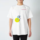 どうぶつのホネ、ときどきキョウリュウ。のオオフラミンゴのホネ Regular Fit T-Shirt