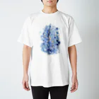 はやとのvague blue Regular Fit T-Shirt