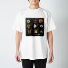 ごはん配膳図のお寿司 スタンダードTシャツ