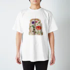 ℂ𝕙𝕚𝕟𝕒𝕥𝕤𝕦 ℍ𝕚𝕘𝕒𝕤𝕙𝕚 東ちなつの押し花トースト Regular Fit T-Shirt