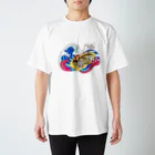 猫カフェラグドール（大阪難波）の猫カフェラグドールたこ焼きデザイン スタンダードTシャツ