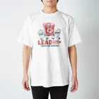 Design For Everydayのビーンズマンとモーターオイル　両面 Regular Fit T-Shirt