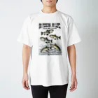 猫と釣り人のFISHING_T1C Regular Fit T-Shirt