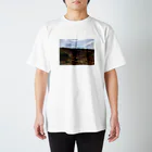 タビサキ写真館の空に近いところ スタンダードTシャツ