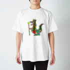 もよういぬ（グッズ販売）の２３　ワニ Regular Fit T-Shirt