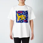 316(MIHIRO)の金魚の頂天眼ちゃん カラフル スタンダードTシャツ