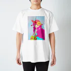 ヒロミンゴフラミンゴの夏の女の子 Regular Fit T-Shirt