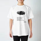 zrame-Aのハクビシン頭骨 Regular Fit T-Shirt