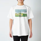 水元さきのの黄色い電車を見た Regular Fit T-Shirt