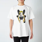 ぷらねっとガミュラのおねんねワータイガーベビー(単色) Regular Fit T-Shirt