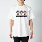 Rebirth－グッツショップ－の学ラン男の子ドットキャラ Regular Fit T-Shirt