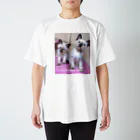 Siamese cat シャムのSiamese cat シャム猫 スタンダードTシャツ