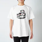 NEKOZE PANDAの＠NEKOZE PANDA③ Regular Fit T-Shirt