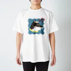 JACKY ILLUSTRATIONの銭湯 : しば湯 (黒) Tシャツ Regular Fit T-Shirt