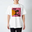 316(MIHIRO)のクサガメと花 カラフル Regular Fit T-Shirt