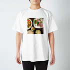 よかったらどうぞのイナダのお刺身定食デス スタンダードTシャツ