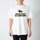 onehappinessのミニチュアダックス　迷彩柄 Regular Fit T-Shirt