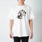 スパイシー千鶴のパンダinぱんだ(雨) Regular Fit T-Shirt