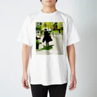 hiromichiitoのwoman in black スタンダードTシャツ