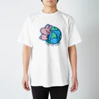 ぷわぷわぺこの地球をまもる スタンダードTシャツ