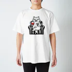 ヒヨッコ堂のわるいネコ Regular Fit T-Shirt