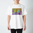 オリジナルアートのひのアートカフェロゴ入り Regular Fit T-Shirt