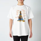 ツク之助のカメタワーT スタンダードTシャツ