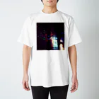 いかすみの雨の夜の宇宙旅行 スタンダードTシャツ