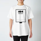 なでしこ@デザインのNot found 404 Regular Fit T-Shirt