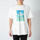 ひとりぼっちのかみさま。の海に帰った寿司ブラザーズ スタンダードTシャツ