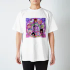 Psy Hedgehog@🌿🦑🍜のTouhou Goa Trance Family Vol.4 発売記念グッズ(文字なし) Regular Fit T-Shirt