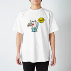 Hello Happy Catのじろにゃんの「ない！」 スタンダードTシャツ